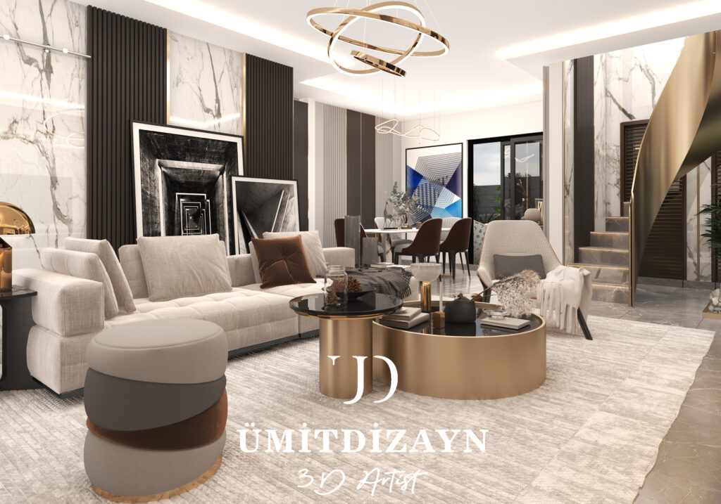 Bahçeşehir Vizyon Villaları İç Mekan — proje görseli