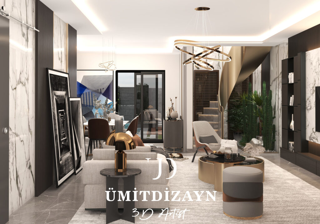 Bahçeşehir Vizyon Villaları İç Mekan — proje görseli